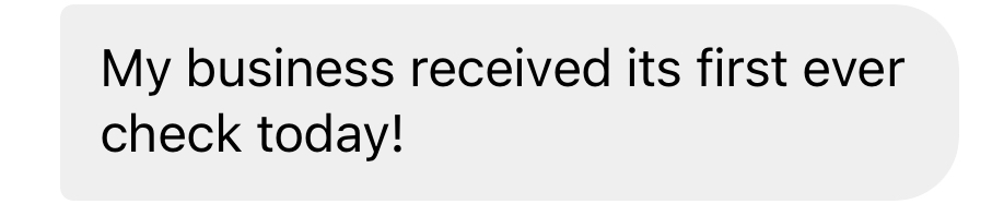 DM from student